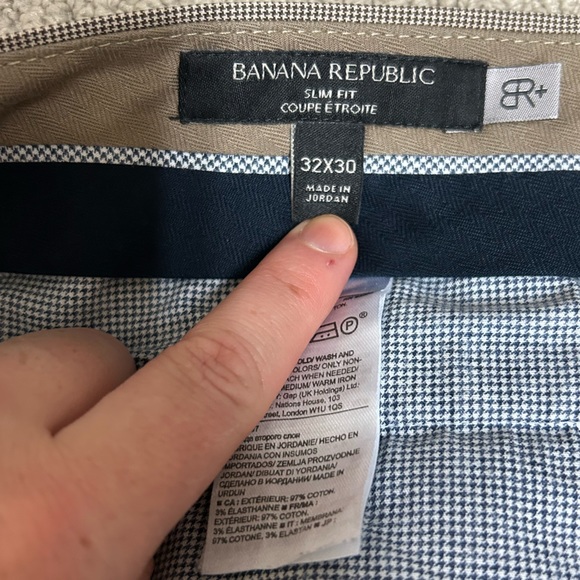 2/$75💥- PANTS | Men’s Banana Republic slim dress pants size 32x30 - Picture 2 of 4